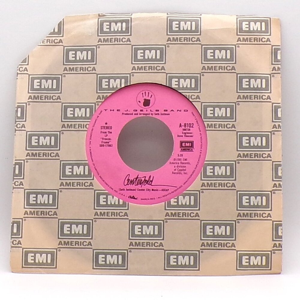 Centerfold/Rage in the Cage by J.Geils Band 45